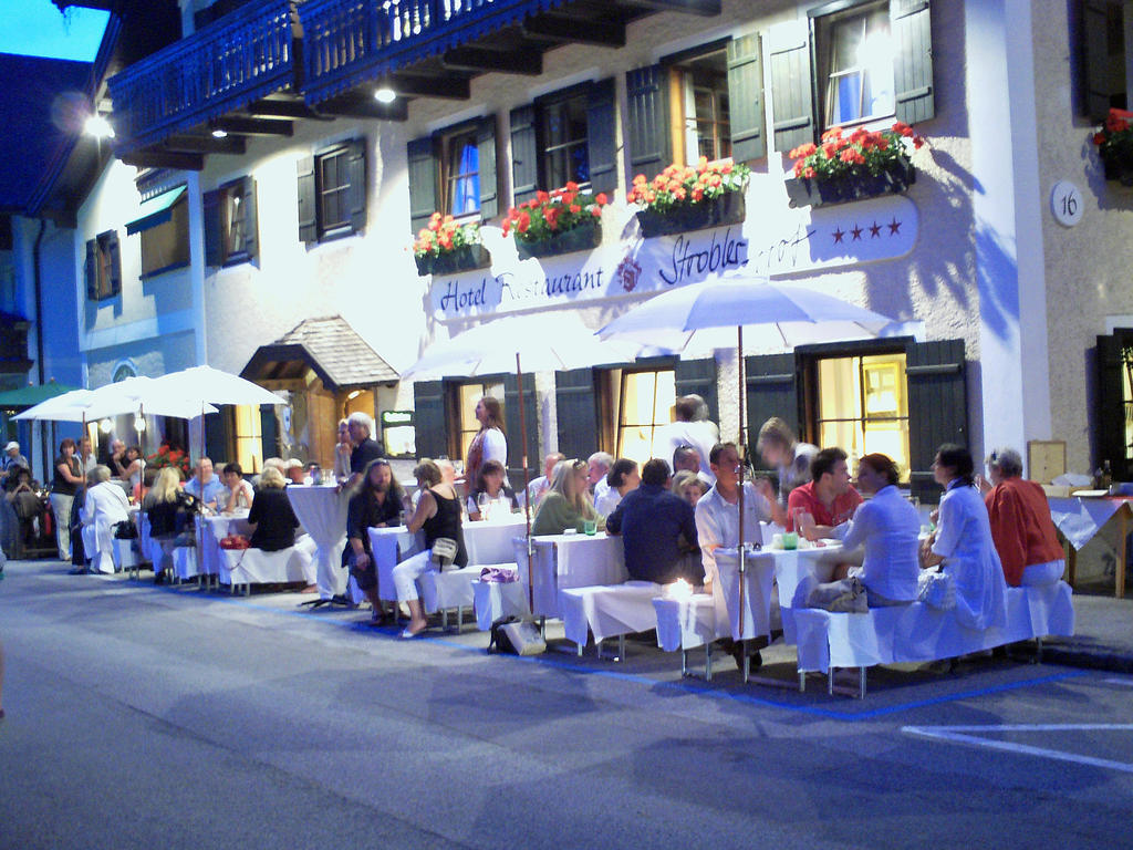 Hotel Stroblerhof Exterior foto
